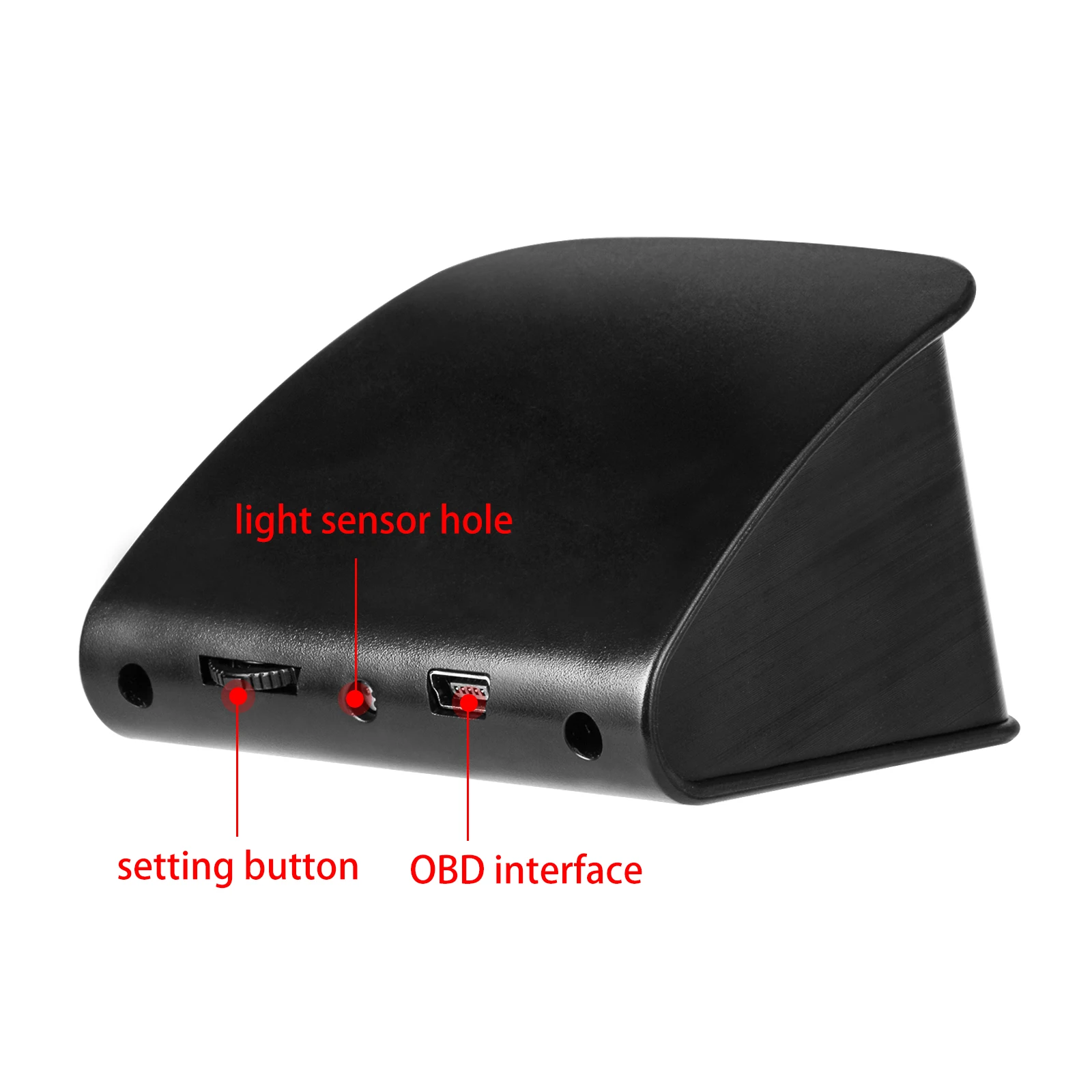 MR CARTOO M1 hud Дисплей автомобиля монитор компьютера вождения цифровой OBD2