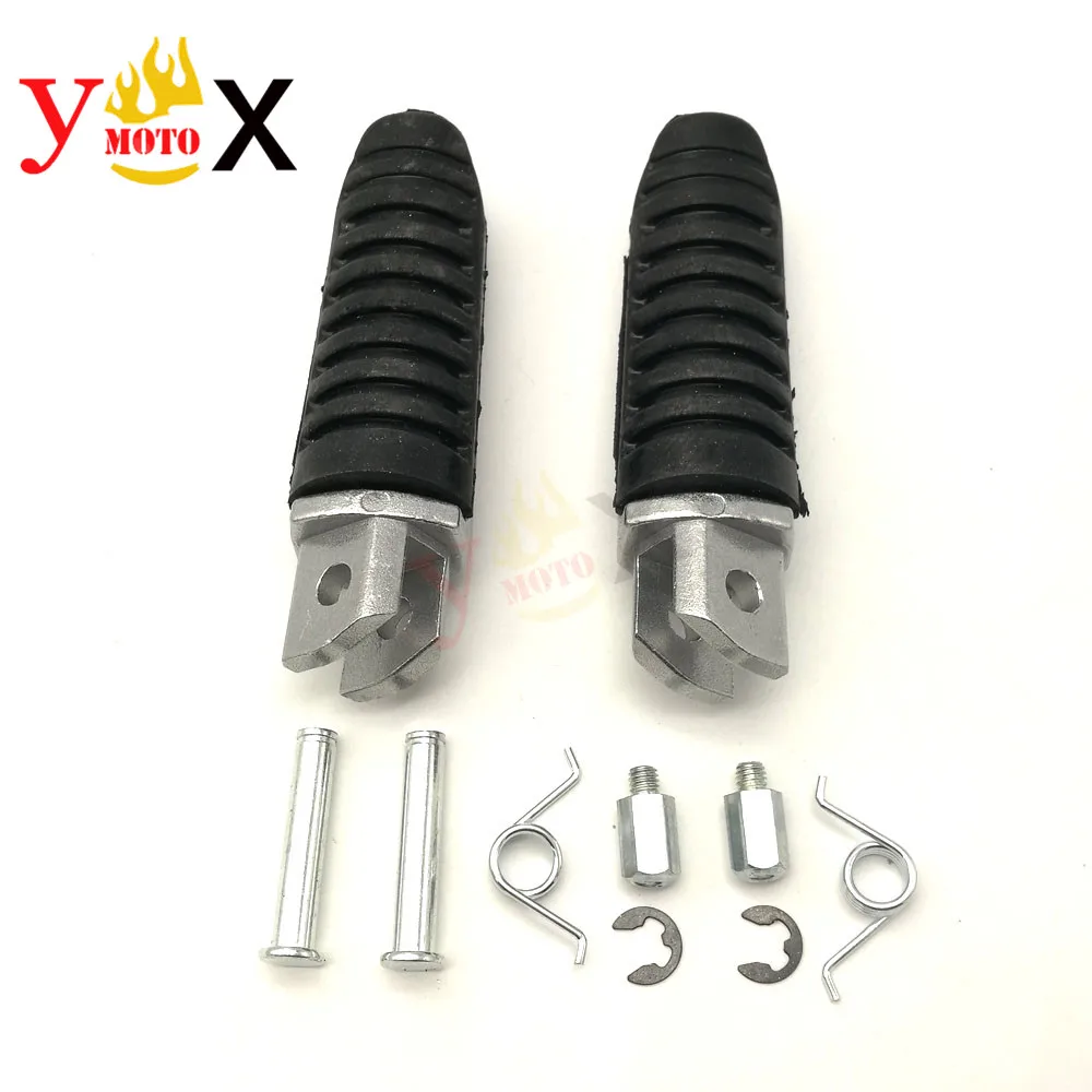 Repose-pieds Avant Et Arrière Pour Suzuki Hayabusa GSX1300R 2008-2012 - Aluminium Noir Antidérapant, Facile à Monter