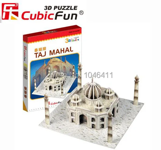 

Taj Mahal CubicFun 3D educational puzzle Paper & EPS Model Papercraft Home Adornment for christmas gift