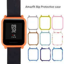 Watch Body Amazfit Bip Youth Sensible Watch Protector Case Slim Colourful Body PC Case Cowl Defend Shell For Xiaomi Huami