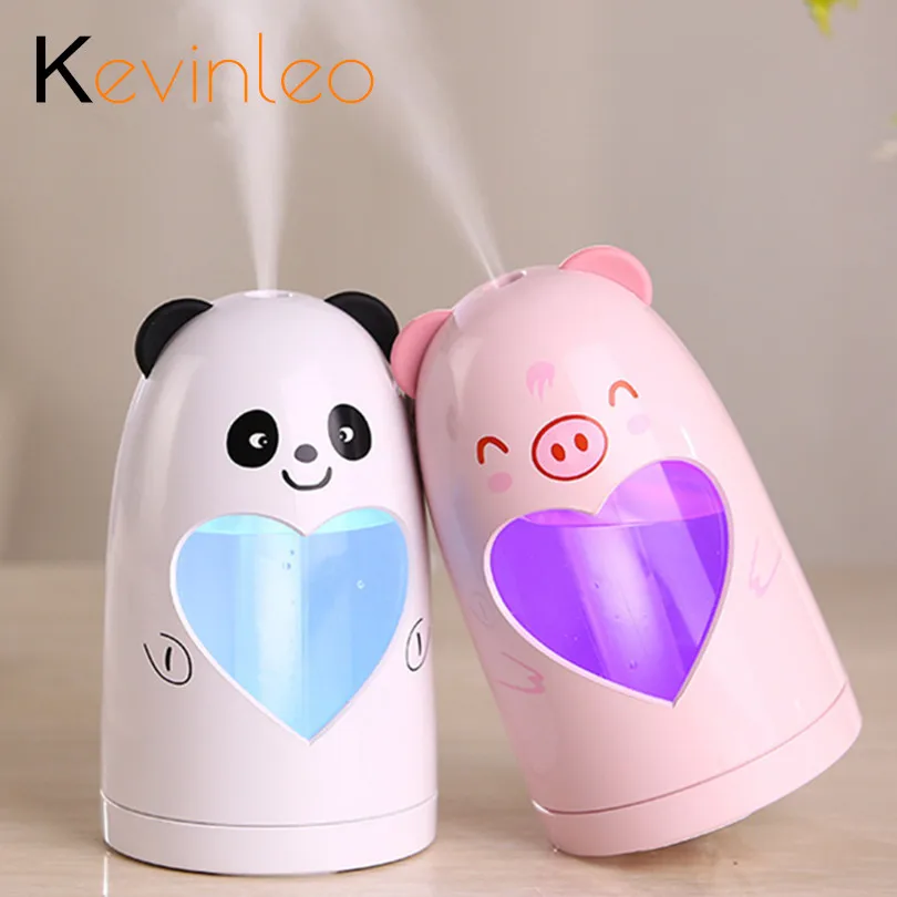 

Humidifier Air Diffuse Animal Heart Design USB 5V Led Lamp Aromatherapy Mist Maker Essential Oil Diffuser for Home Office