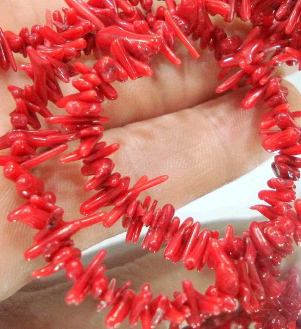 

FREE SHIPPING>>>@@ Wholesale price 16new ^^^^^^Rare Natural Red Coral Branch Necklace 30 Inch