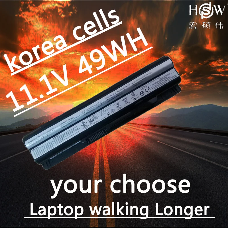 HSW 11 1 V 49WH Батарея BTY-S14 BTY-S15 CR650 CX650 FR400 FR600 FR610 FR620 FR700 FX400 GE70 FX420 FX603 FX610 | Компьютеры и