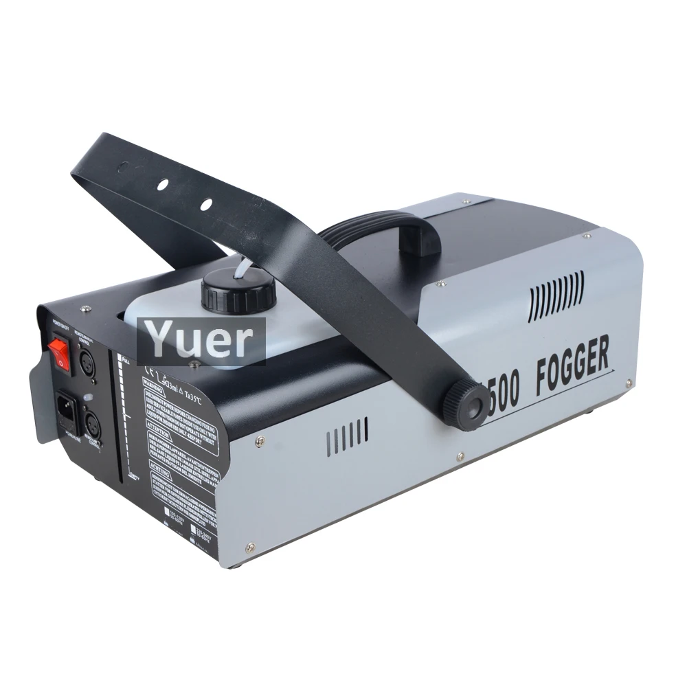 1500W LED Fog Machine With 6Pcs LED RGB 3IN1 Lamp Smoke Machine DJ Disco Wedding Stage Party Effect Lighting Fog Mist Machine