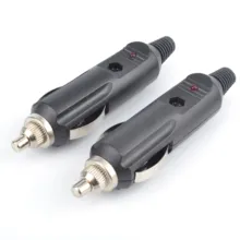 50 шт. 12 в автомобильный прикуриватель штекер прикуривателя разъем питания для сигар плавленый с подсветкой светодиодный