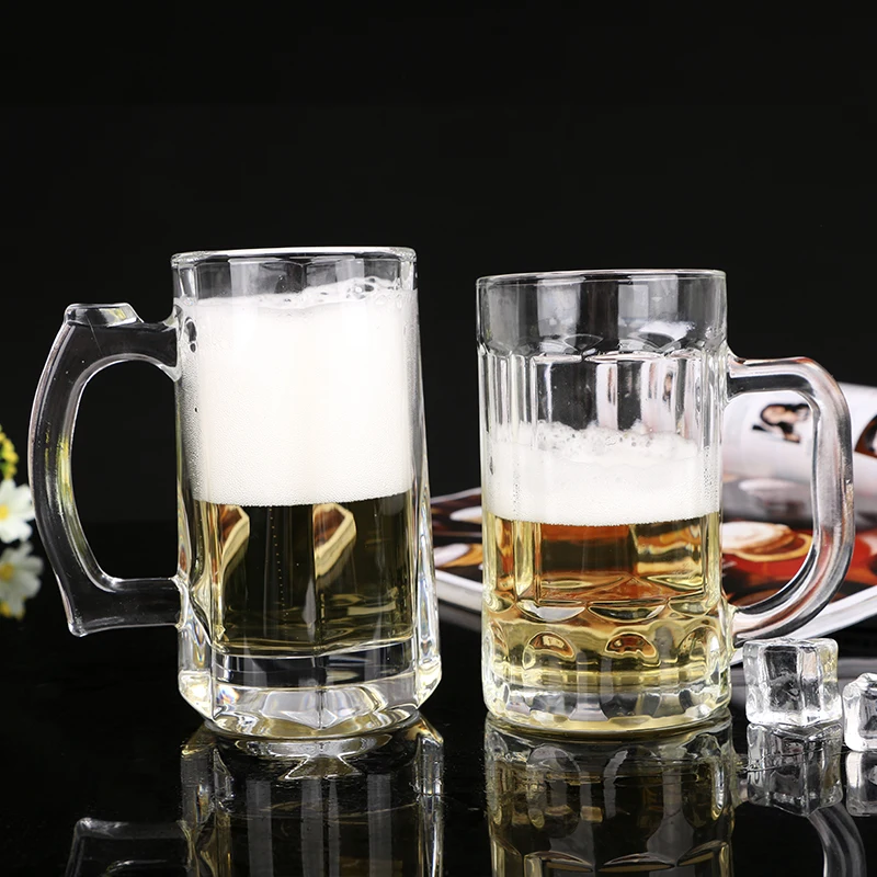 Domestic beer glass with the glass draft beers large glass cupglass