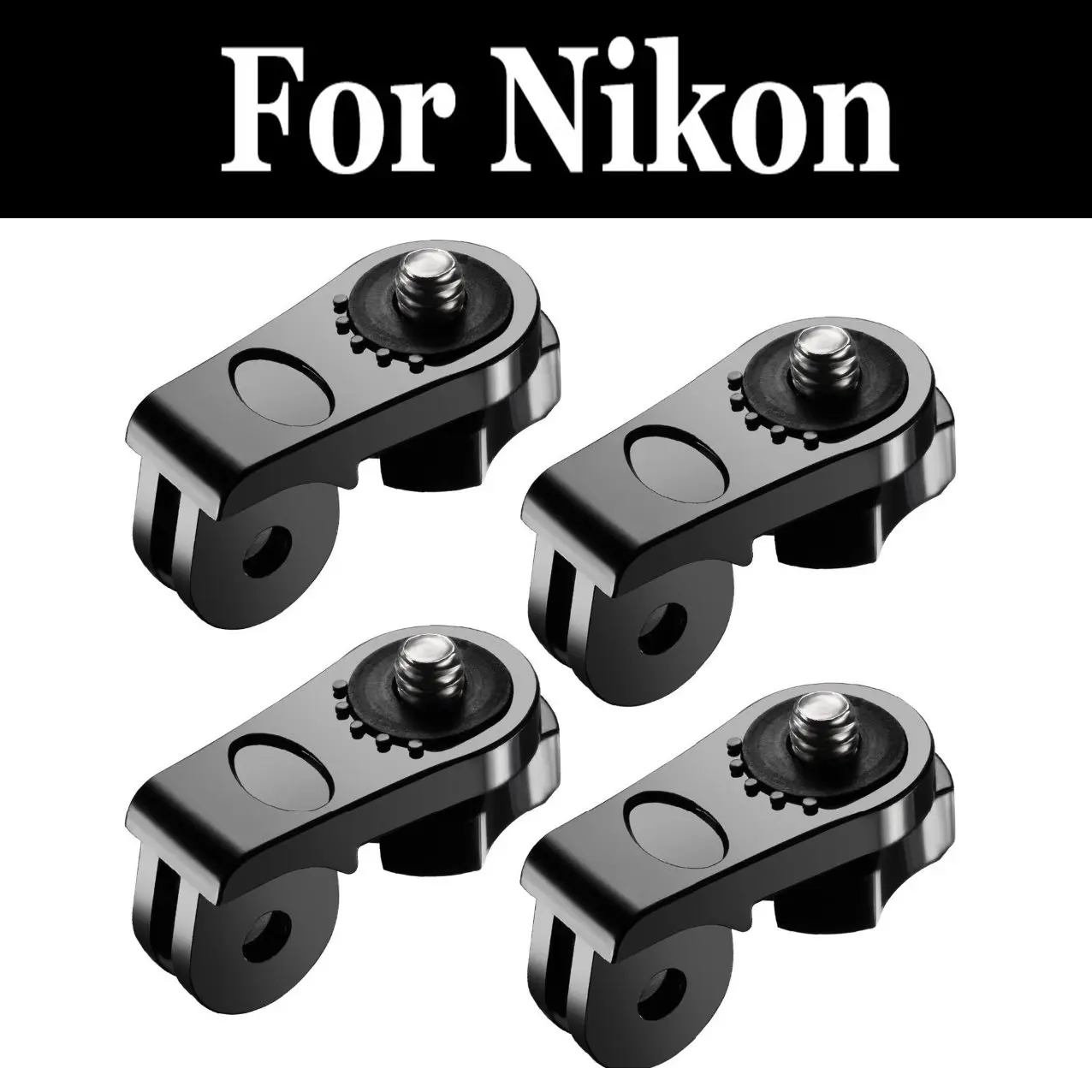 4X Conversion Adapter (1/4 Inch) Mini Tripod Screw Mount For nikon D5100 D5500 D5300 D600 D5600 D5200 D7100 D610 D7000 D7200 | Электроника