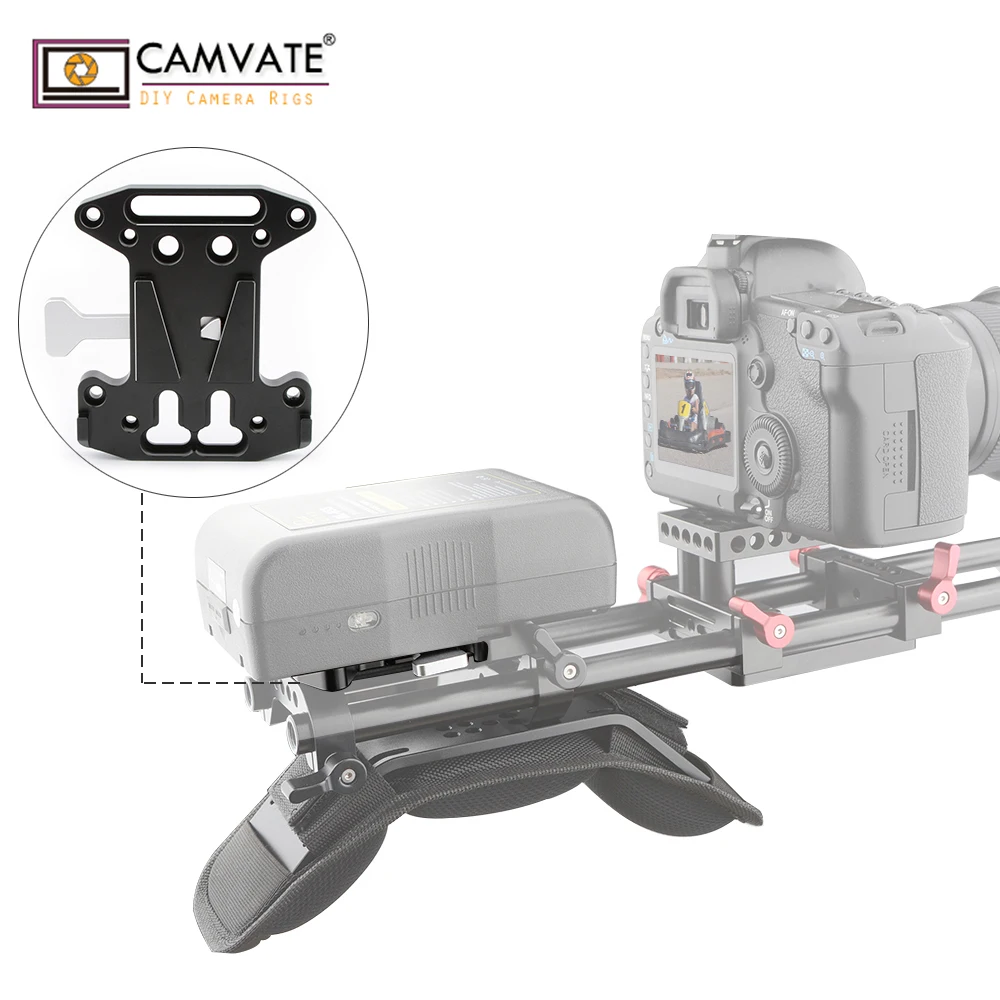 CAMVATE V-Lock Quick Release Plate C1735 аксессуары для камеры