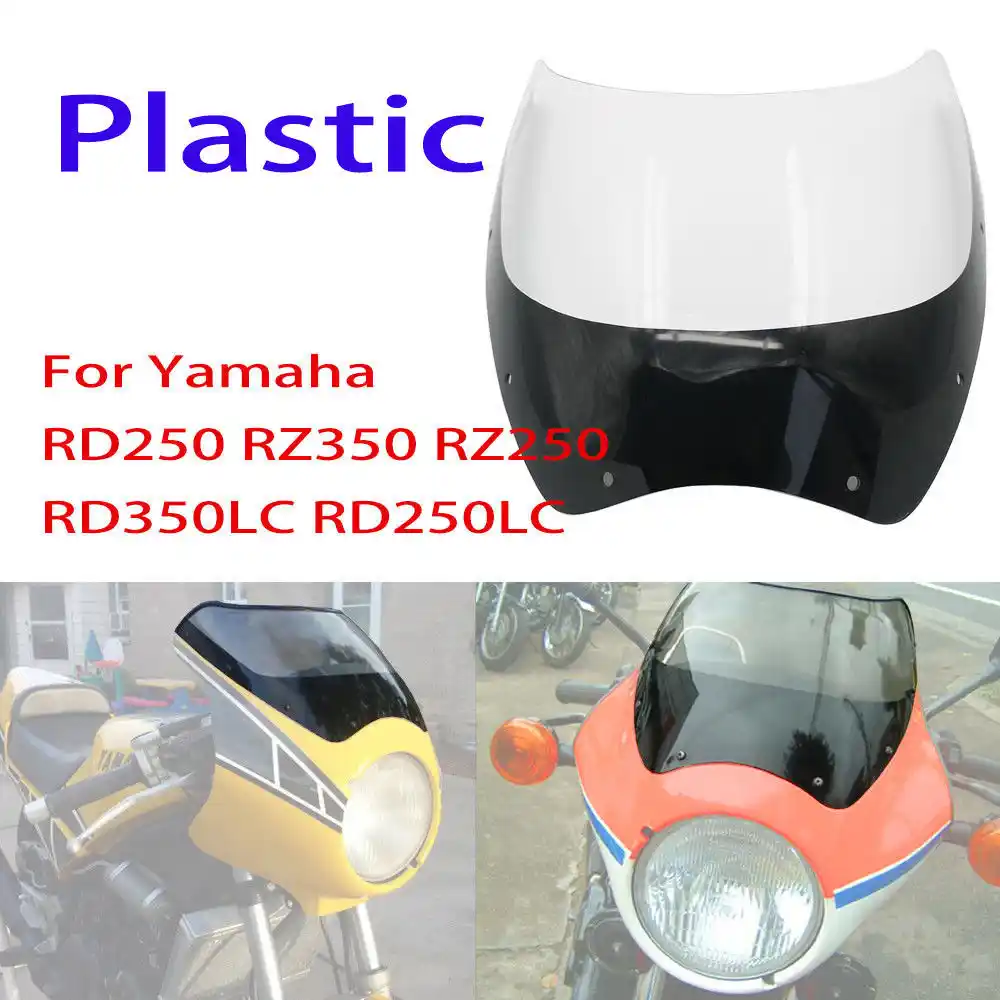 Defletores De Vento Escudo Frontal Para Yamaha Motos Windshield Windscreen Rd250 Rz350 Rz250 Rz Rd 350 250 Rd350lc Rd250lc Defletores De Vento E Parabrisas Aliexpress