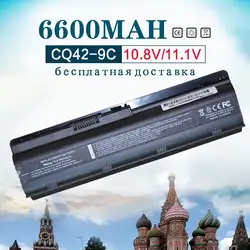 6600 мАч Батарея для hp Pavilion MU06 DM4 DV3 DV5 DV6 DV7 G32 G42 G62 G56 G7 для COMPAQ Presario CQ32 CQ42 CQ56 CQ62 CQ630 CQ72