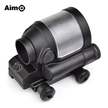 

Aim-O Red Dot Tactical Hunting Sight Scope SRS Reflex 1x38 Iron Optics Riflescope For Airgun AO3040