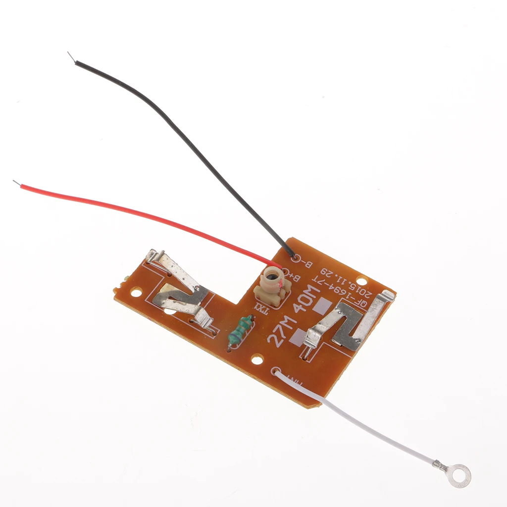 4CH RC remote control 27MHz circuit PCB transmitter & receiver board Radio system for toy car