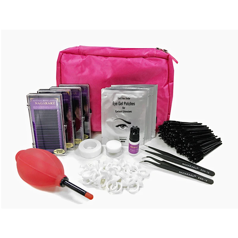 NAGARAKU NEW eyelashes extension kit for starter