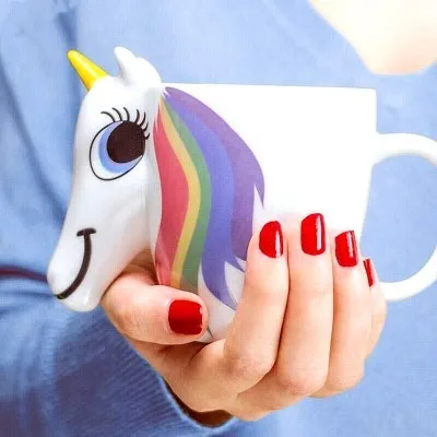 Ceramic Color Changing Unicorn Mug