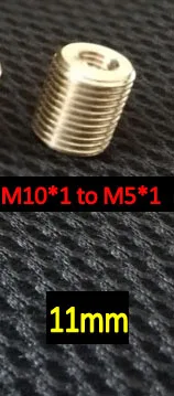 3 шт. M6 к M10, M8 к M10, M12 к M14 резьбовые полые трубки адаптер внутренний наружный резьбовой переходник конвейера - Цвет: Светло-серый