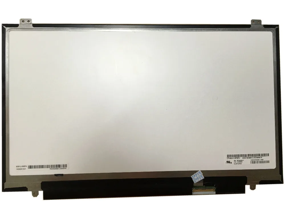 LP140QH1 SPB1 LP140QH1(SP)(B1) 14-дюймовый ЖК-экран для ноутбука Lenovo X1 Carbon 2560*1440 Non-touch |