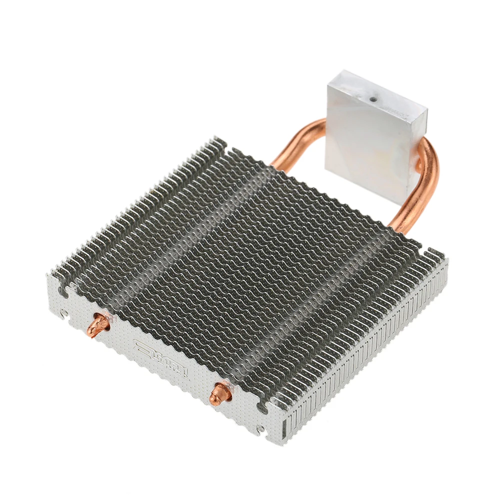 Кулер для процессора HB-802 2 тепловые трубки радиатор алюминий материнская плата радиатора/Северный кулер охлаждения поддержка 80 мм