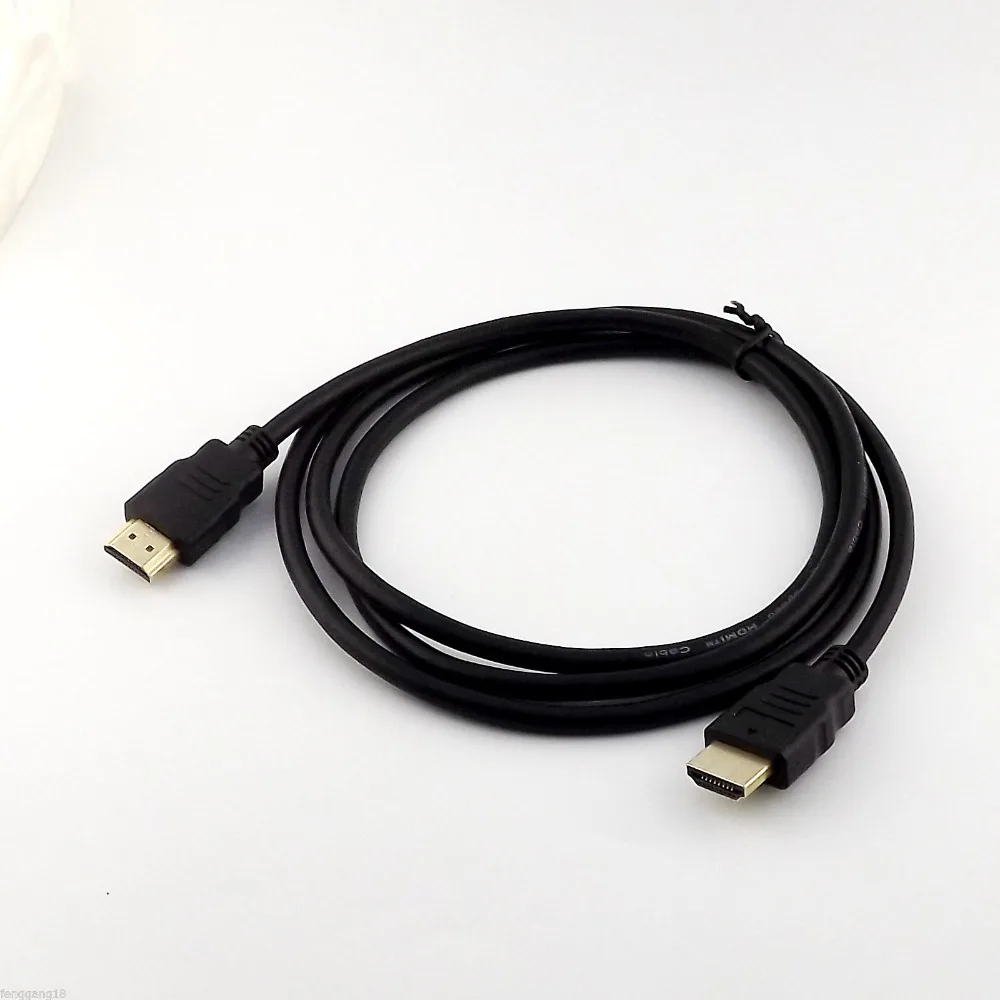 10 шт. 5FT 1 5 M 4 V HDMI Стандартный кабель Папа папа 1080P для 3D HDTV DVD ноутбука|male to male|male