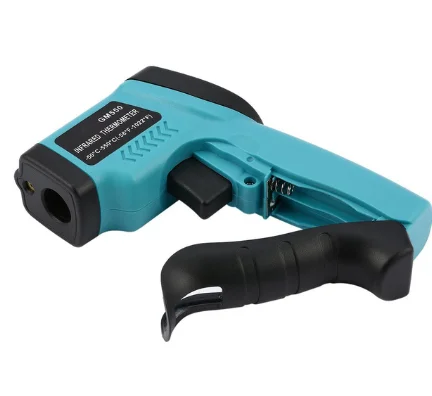 GM550-50~ 550 C GM320-50-300 цифровой инфракрасный термометр лазерный температурный пистолет пирометр аквариумная излучательная способность Регулируемая DT6 - Цвет: GM550 BLUE