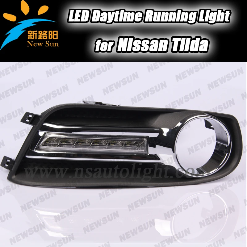

2016 NEW Waterproof for Nissan tiida 2012 High Power LED Day Time/daytime Running Light with Electrical Controlbox