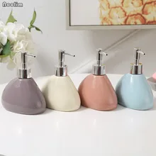 Керамическая красочная эмульсионная бутылка для прессования дезинфицирующего средства для рук, простая бутылка для мытья шампуня, диспенсер для мыла для дома в отеле и ванной