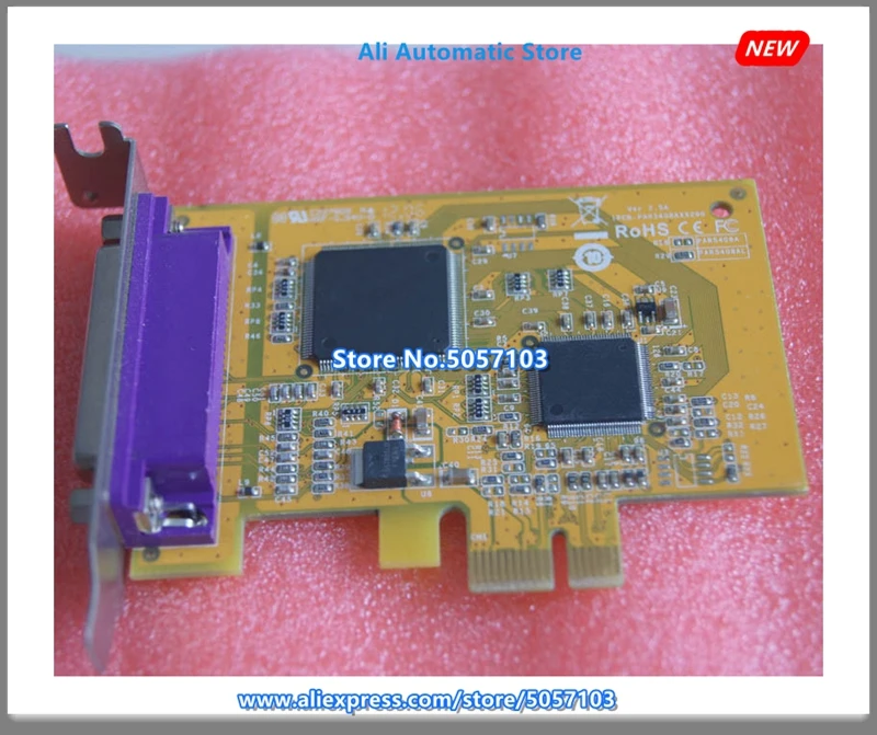 US $475.00 PCIE 1X LPT Print Port Parallel Port Adapter Card Original SUN1989