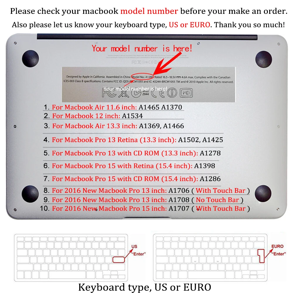 JUNWER красивый чехол с принтом для Apple Macbook Air Pro Retina 11 12 13 15 ноутбука Mac book 3 сенсорной