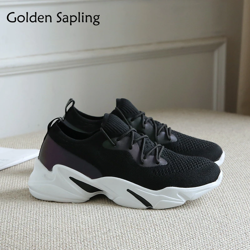

Golden Sapling Air Mesh Sneakers Women Running Shoes Breathable Fitness Women's Sport Shoes Woman Platform GYM Ladies Sneaker