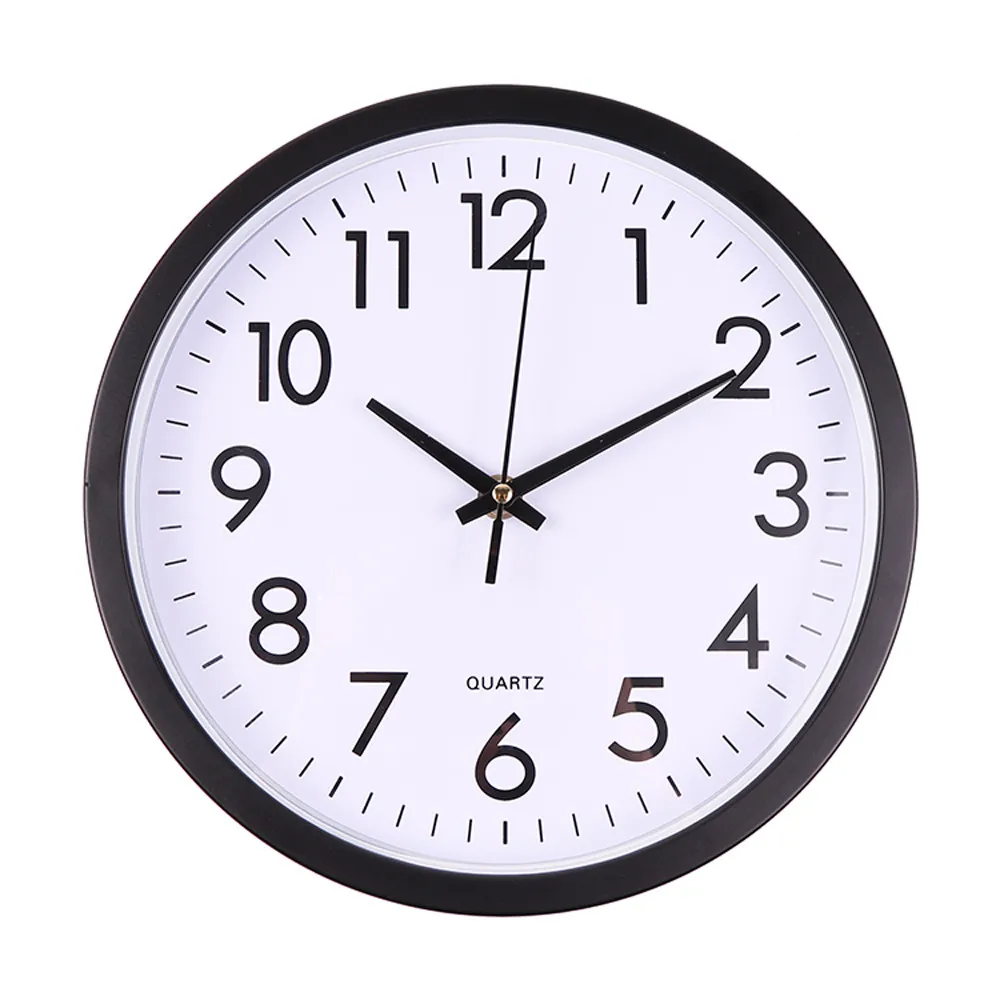 

Silent Sweep Modern Graceful Desk Simple Digital Clock Watch Wall Clocks Horloge Home Decoration Easy to install No tools Needed