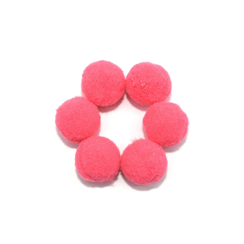 100 шт. 10/15/20/25 мм Мини пышная Нижняя Pom Poms помпонами ручной работы для детей игрушки свадебный Декор DIY товары для шитья и рукоделия