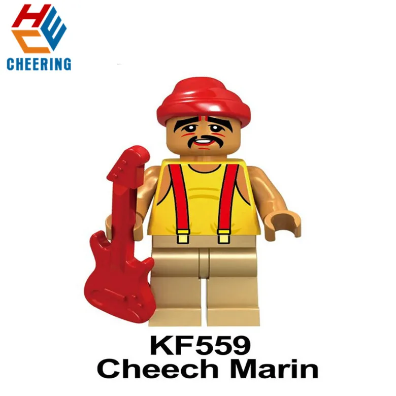 KF723 одна строительные блоки мексиканский День Независимости Charro Mariachi фигурки кирпичи образование для детей игрушки - Цвет: KF559 Without Box
