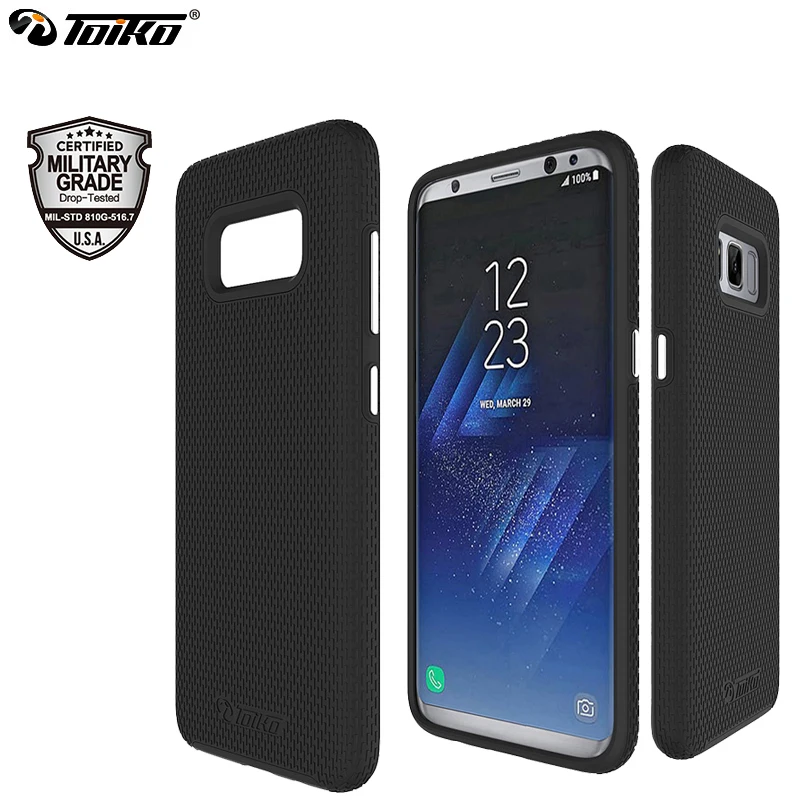 

TOIKO X Guard Phone Cases for Samsung Galaxy S8 Cover Shock Absorption 2 in 1 PC TPU Shell Double Protection Hybrid Rugged Armor