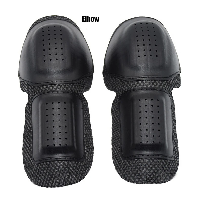 Motocross Chest pads Duhan 1 Set Motorcycle Jacket Built-in Pads Insert Protective Armor Removable Hard Shell Protectors