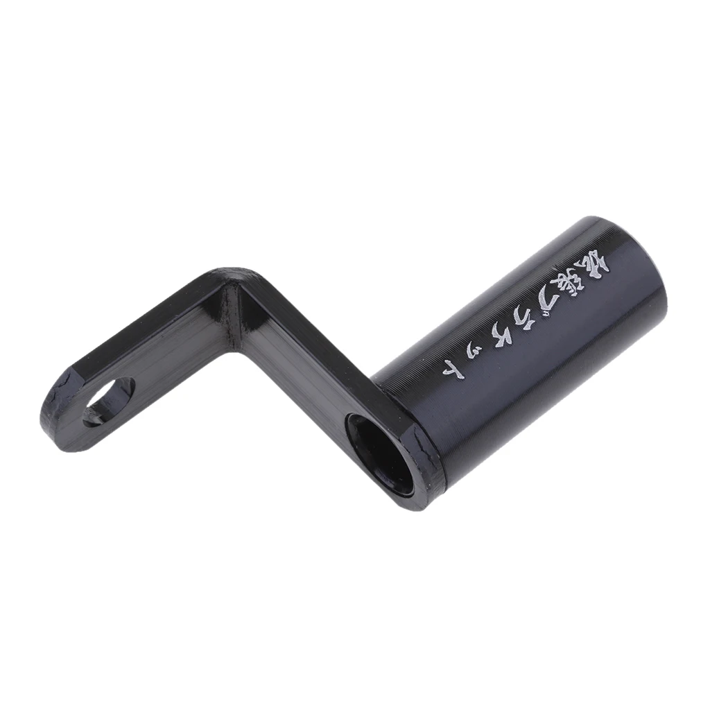 2 Pcs Universal Aluminum Alloy Motorcycle Rearview Mirror Bracket Handlebar Mirror Adapter Holder Clamp For Motorcycles ATVs