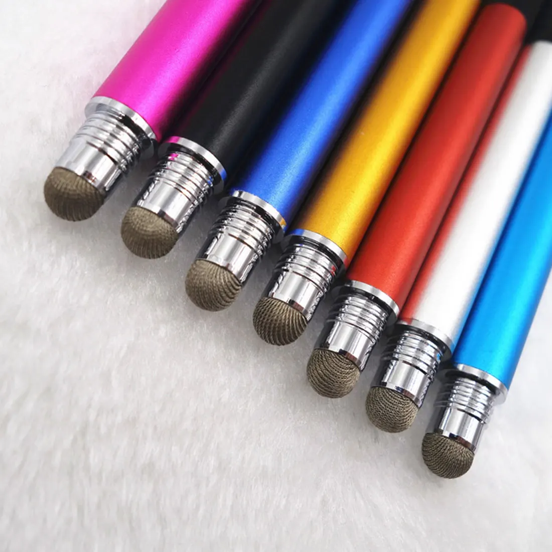 Capacitance tip 6.0 conductive cloth head touch pen universal Replaceable tip