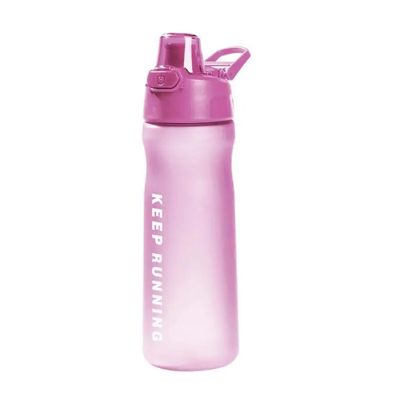 500 мл пластиковая бутылка для воды, простая герметичная портативная Спортивная бутылка для путешествий, спортивные бутылки для воды для кемпинга и пеших прогулок - Цвет: A