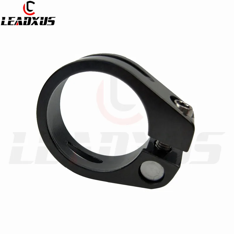 LEADXUS Aluminum Alloy Seatpost Clamp Black/Red Bicycle Seat Post 34.9mm/31.8mm for 31.6mm/27.2mm | Спорт и развлечения