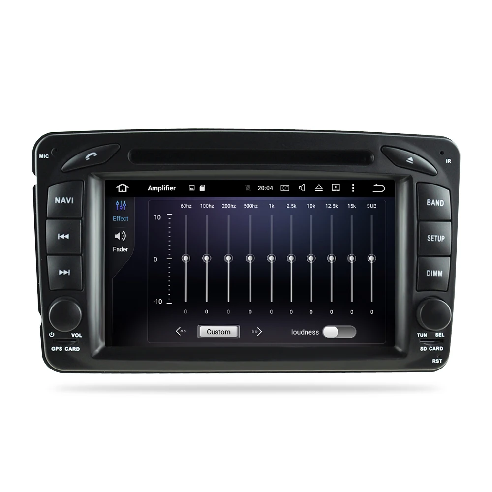Clearance 4G RAM Android 8.0Car DVD Stereo for Mercedes/Benz//W209/W203/W208/W463/Vaneo/Viano/Vito Radio GPS Navigation Video Audio 11