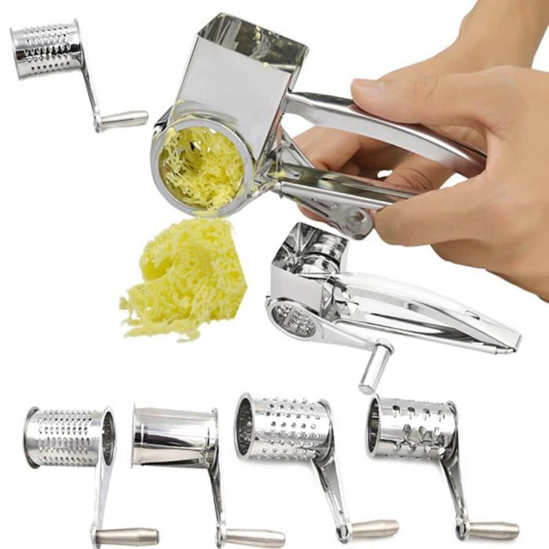 

Cheese grater Creative multifunction hand crank Rotary Stainless steel meat Planer kitchen accessories gadgets Supplies