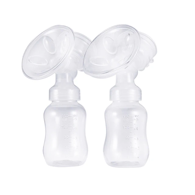 Electric Double-breast Pump Milking Machine Powerful Electric Breast Pump USB BPA Free With Milk Bottle Baby Breast Feeding
