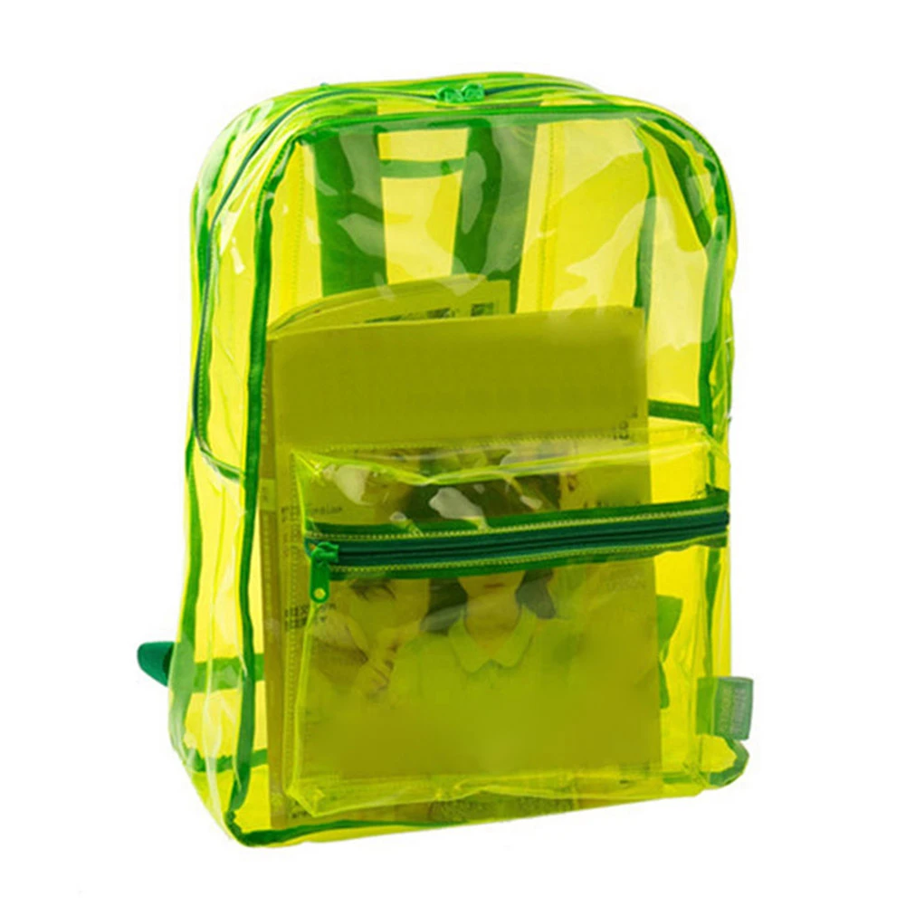 clear backpack for men