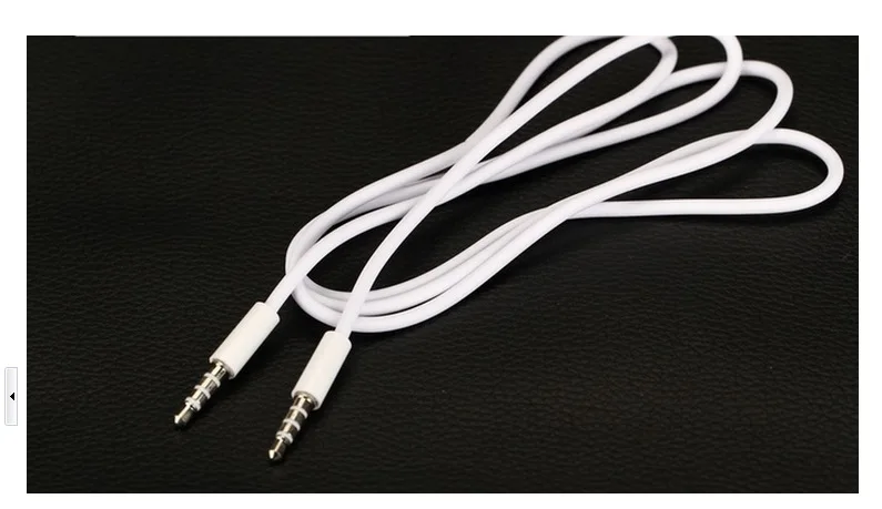 1000pcs lot New coming Jack 3 5mm Male to male Audio Extension Cable 1M Extended for iphone 3 4 4s 5 5s 5c 6 6 plus Headphone