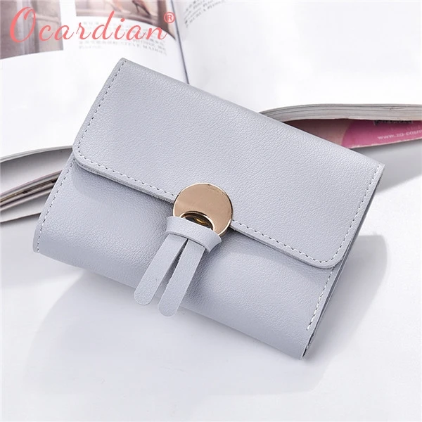 OCARDIAN Women Fashion Solid Hasp Tassels Multi Card Position Coin Bag Wallet Hot Sale Dropship