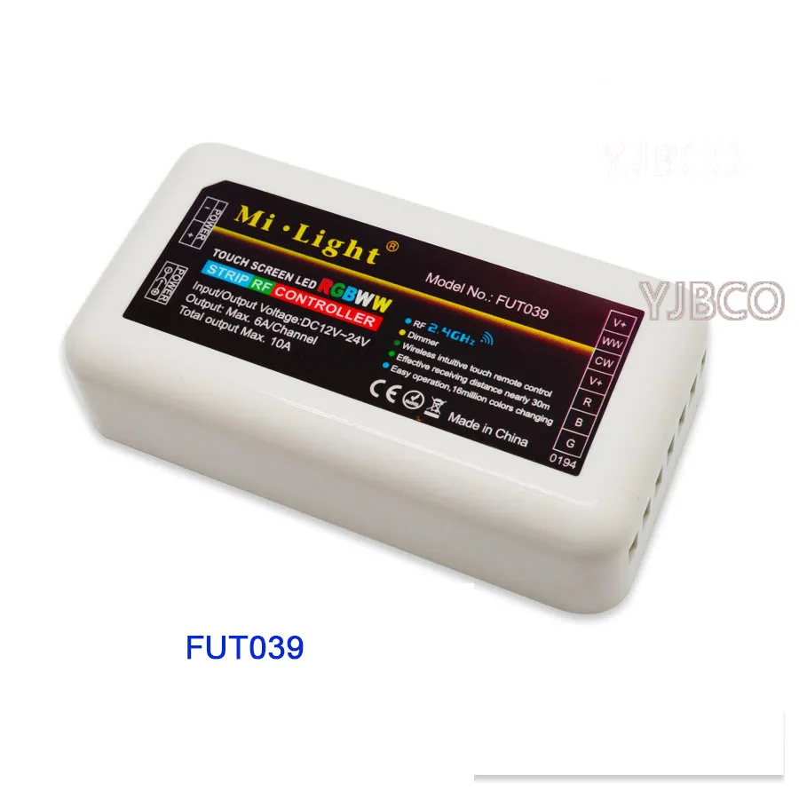 2,4G RF беспроводной Одноцветный диммер CCT RGB RGBW DMX512 RGB+ CCT FUT035 FUT036 FUT037 FUT038 FUT039 FUTD02 контроллер светодиодной ленты - Цвет: FUT039