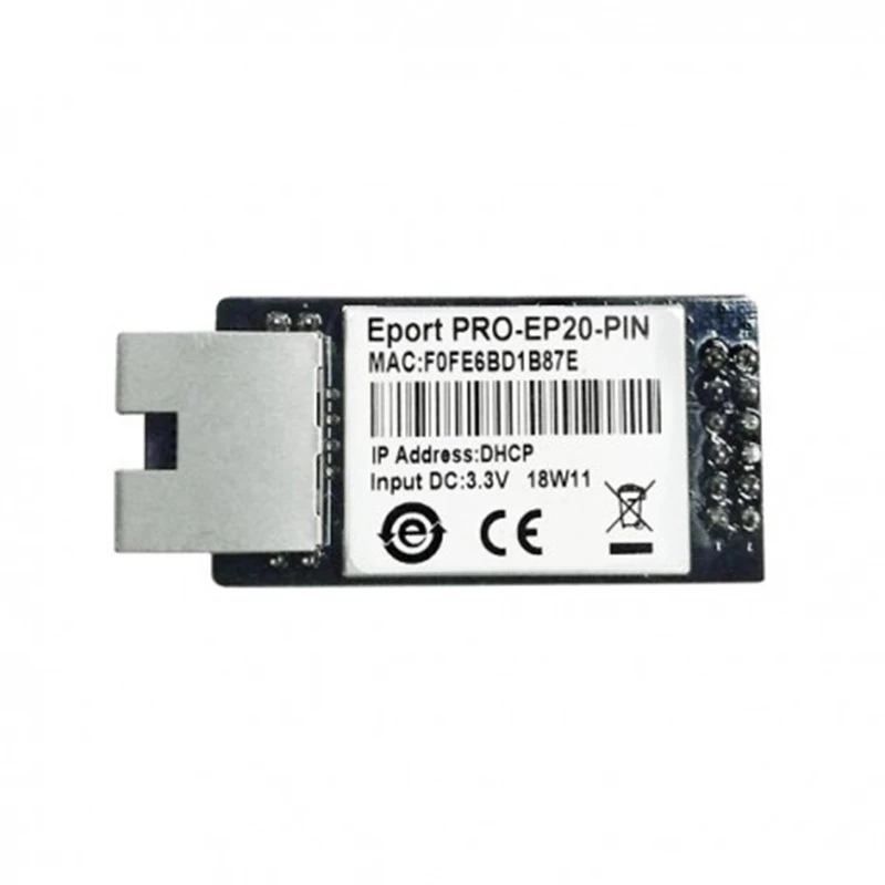 E порт Pro EP20-Pin Linux сетевой серверный ttl последовательный в Ethernet встроенный модуль