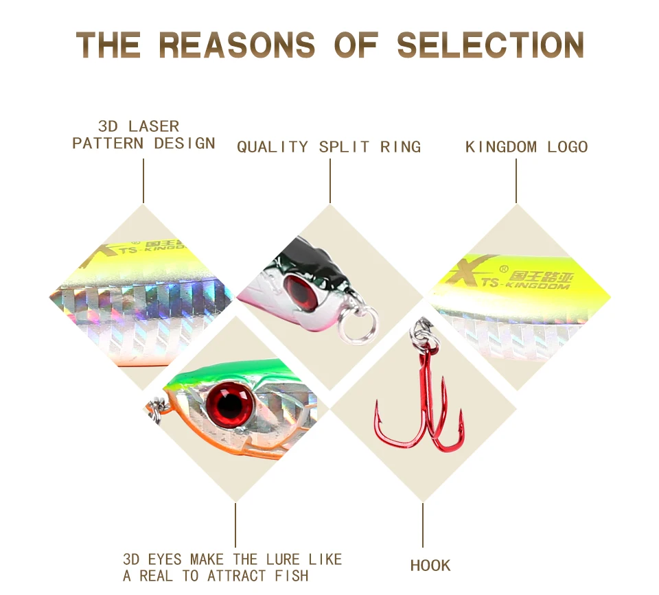 Kingdom Floating Pencil fishing lures 110mm10g 86mm6.5g Hard Baits Bending shape RED VMC Hook lure for Sea bass model 5349 (2)