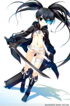 

Black Rock Shooter Anime Shooter 120*210CM Single-side Quilt Cover #30086