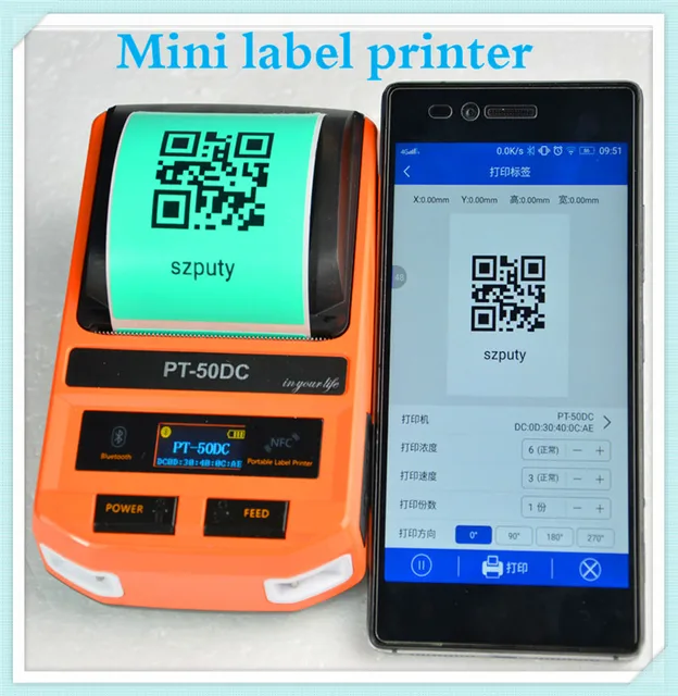 Special Offers Label printer New Mini Printers Phone WIFI Remote Wireless Connection Printers Thermal Printers for F-type, T-type, flat cable Special Offers Label printer New Mini Printers Phone WIFI Remote Wireless Connection Printers Thermal Printers for F-type, T-type, flat cable