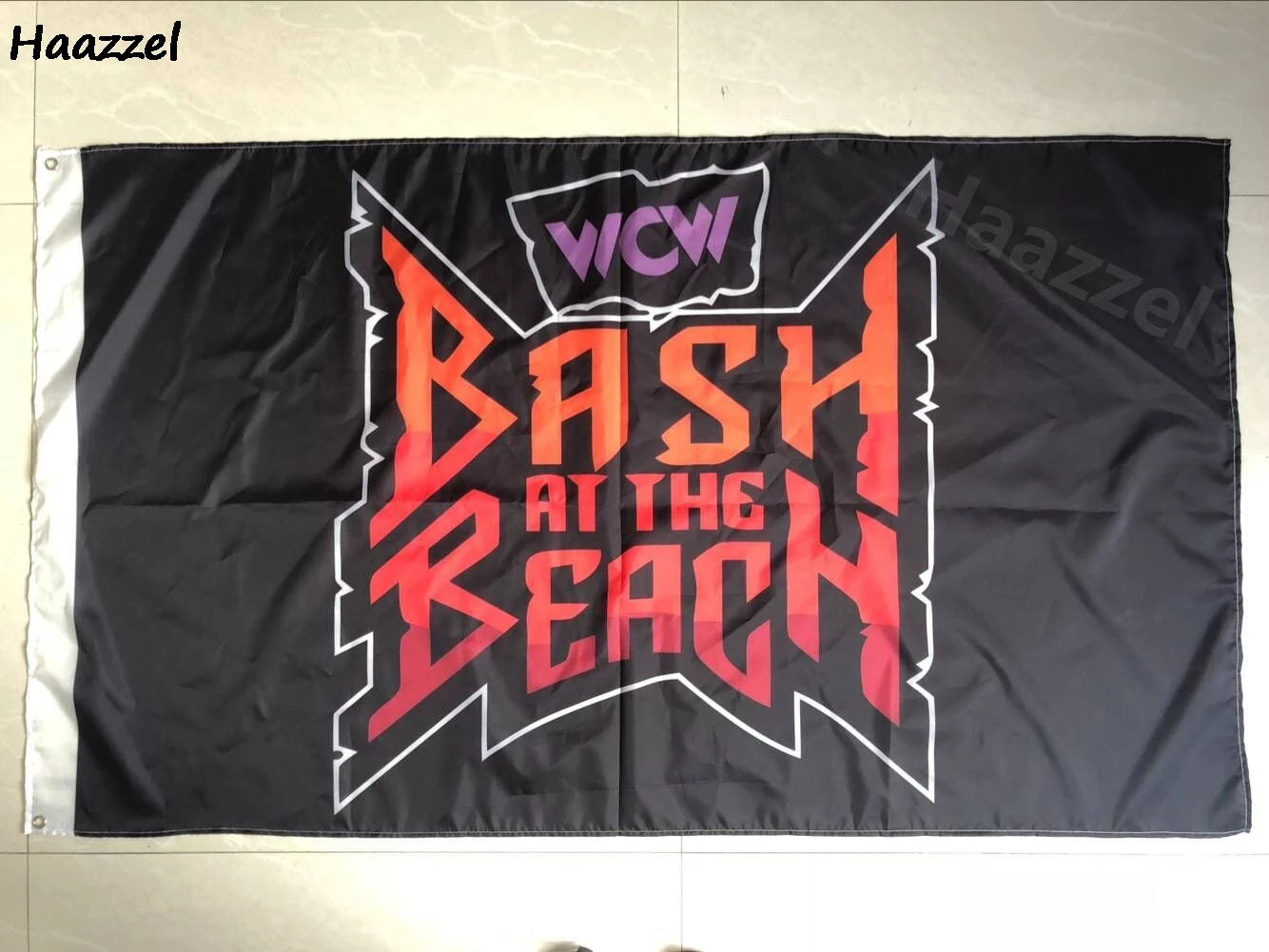3ft x 5ft 3 x5ft WCW Bash на пляже PPV 1996 флаг печати баннер из полиэстера Размеры 150*90 см | Дом