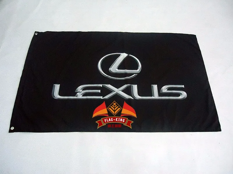 NEOPlex 3' x 5' Lexus Autmotive логотип флаг